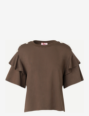 Custommade - Martina - t-skjorter - slate black - 0