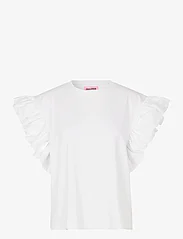 Custommade - Moniq - t-skjorter - 001 bright white - 0