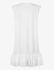 Custommade - Joan - t-shirtklänningar - 001 bright white - 1