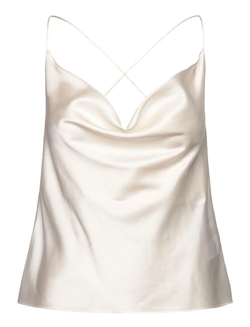 Custommade - Yuliana - Ärmlösa blusar - whisper white - 0