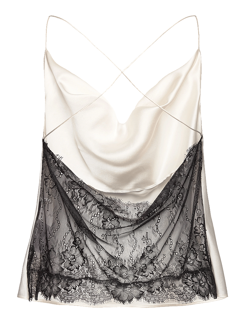 Custommade - Yuliana - Ärmlösa blusar - whisper white - 1