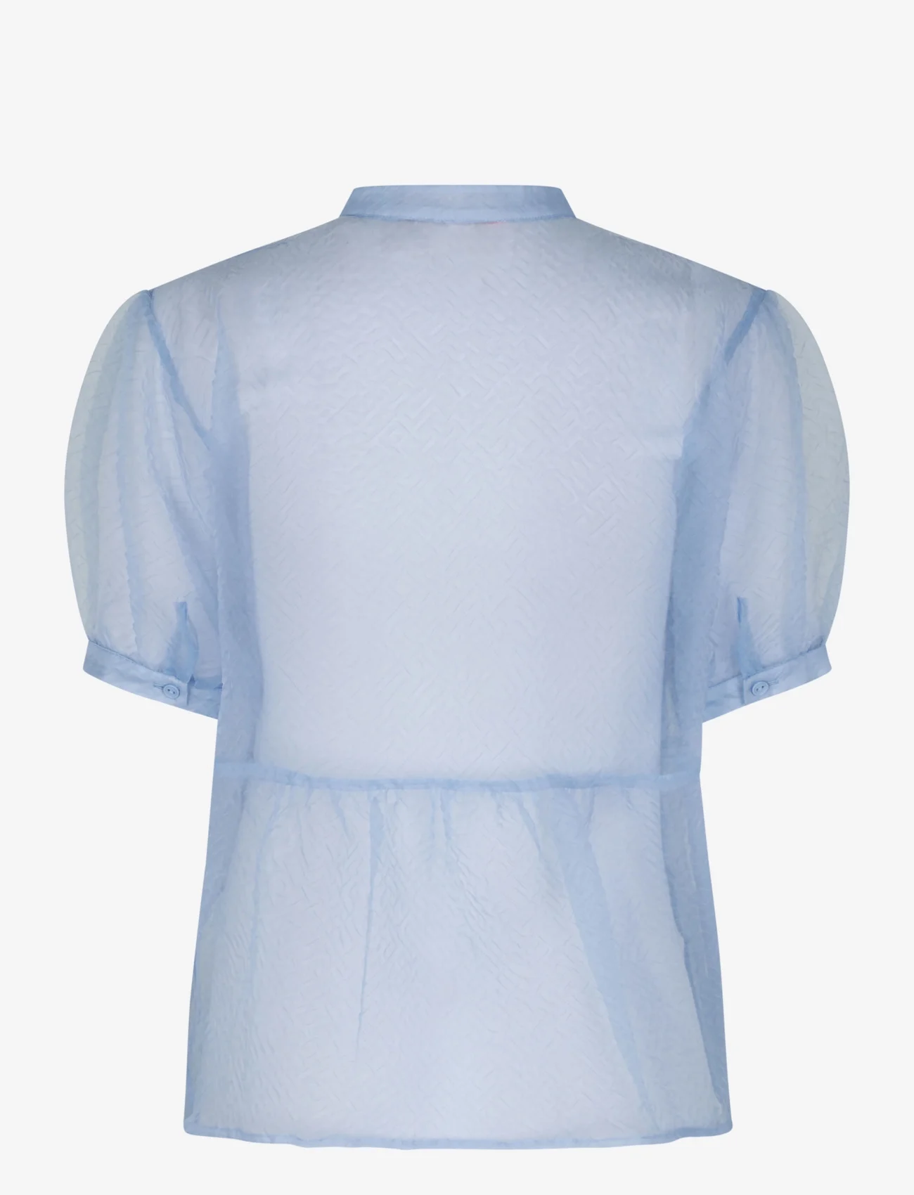 Custommade - Cam - short-sleeved shirts - 417 halogen blue - 1