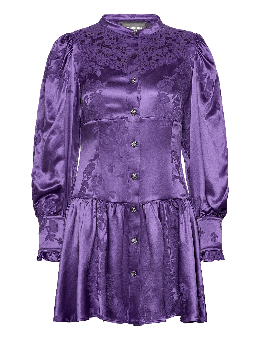 Custommade - Livah BY NBS - korte kjoler - 268 deep lavender - 0