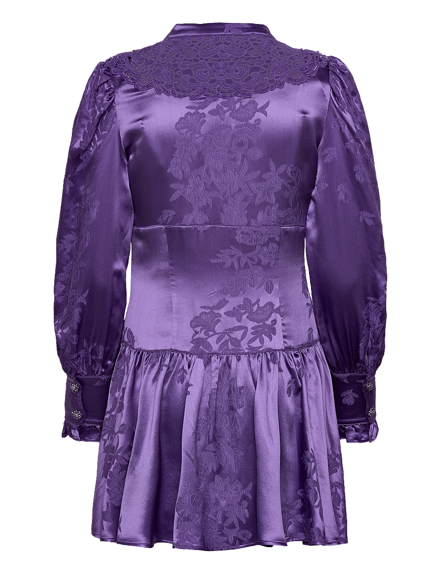 Custommade - Livah BY NBS - korte kjoler - 268 deep lavender - 1