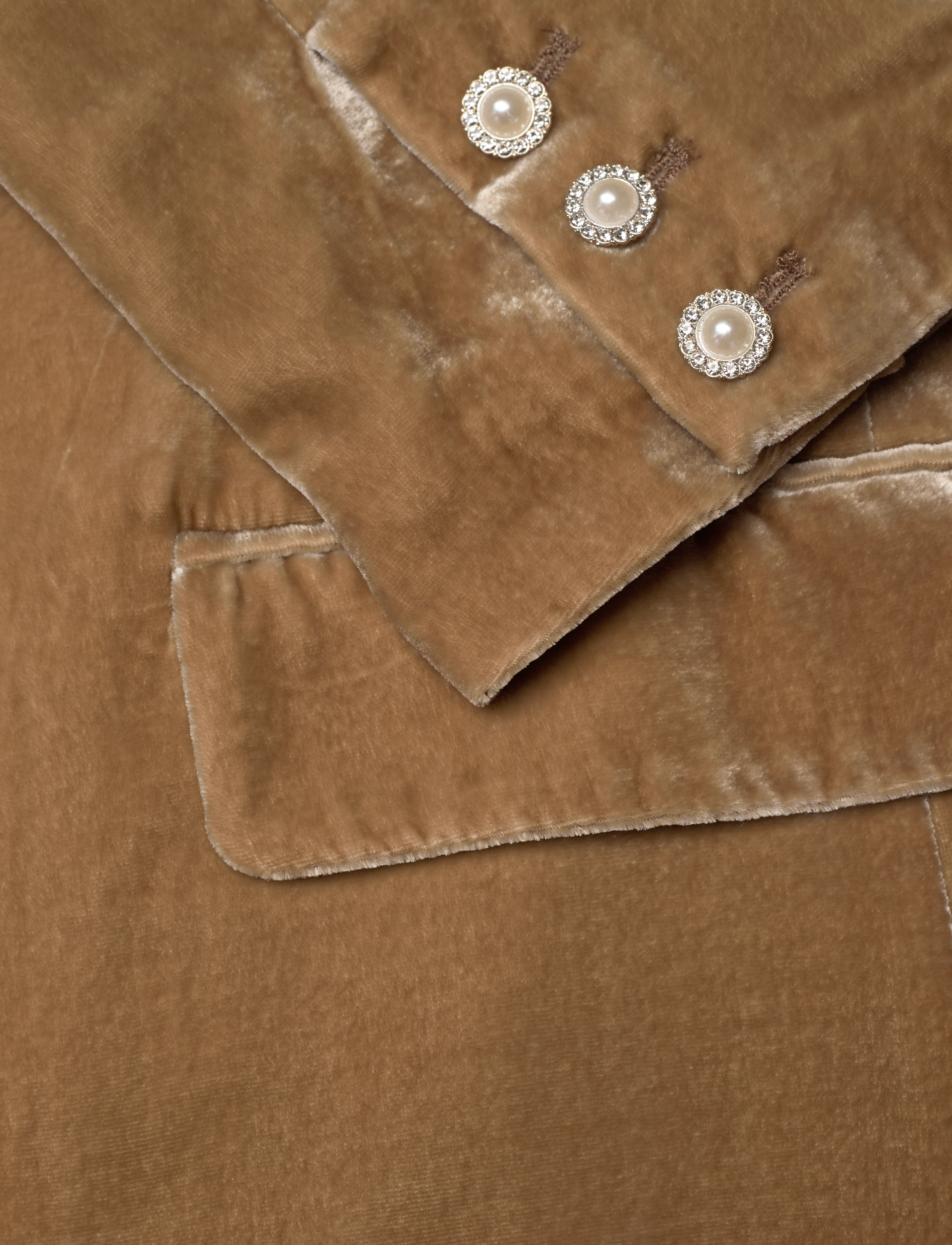 Custommade - Fanilou Velvet - 680 ermine - 3
