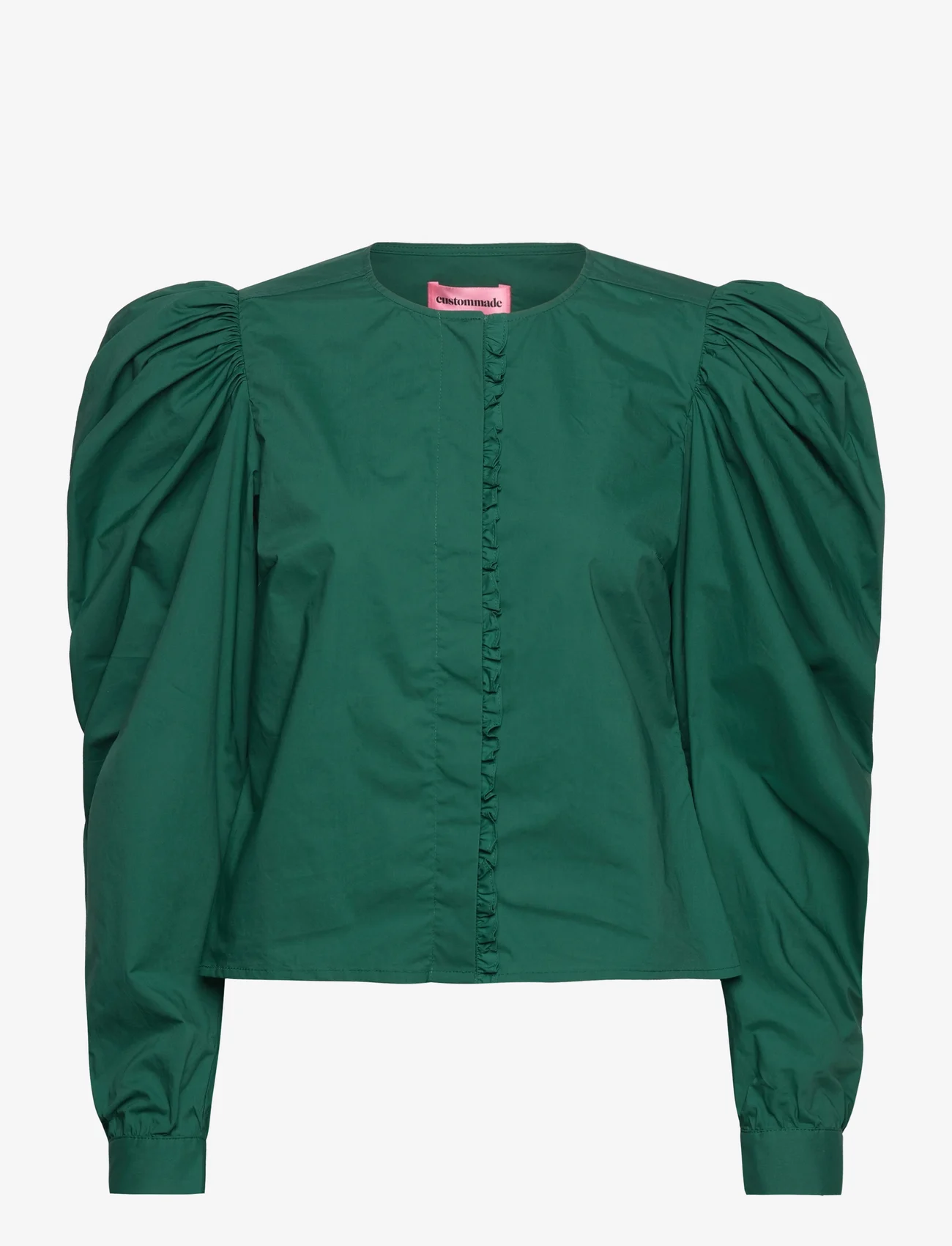 Custommade - Beri - bluzki z długimi rękawami - 336 posy green - 0