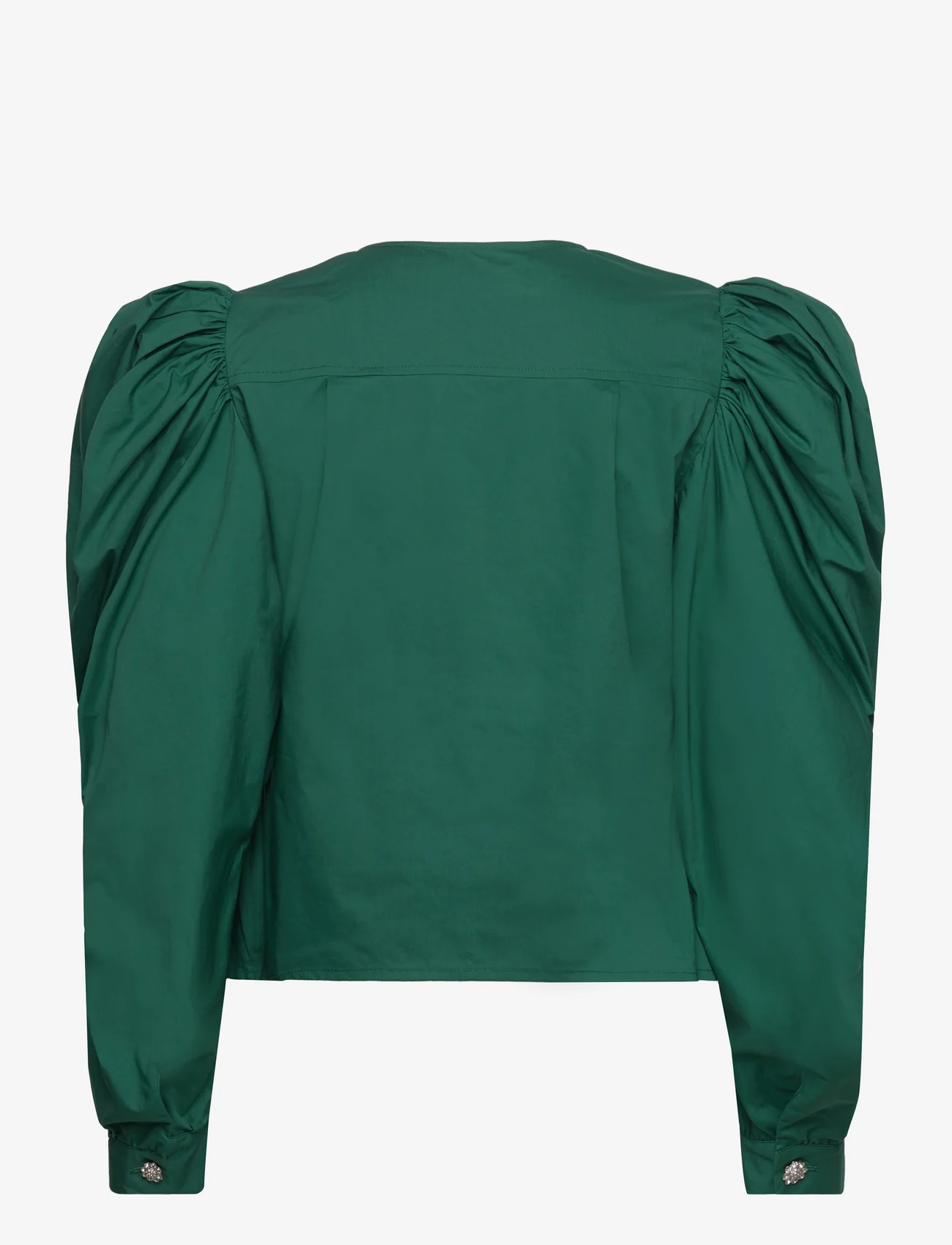 Custommade - Beri - bluzki z długimi rękawami - 336 posy green - 1