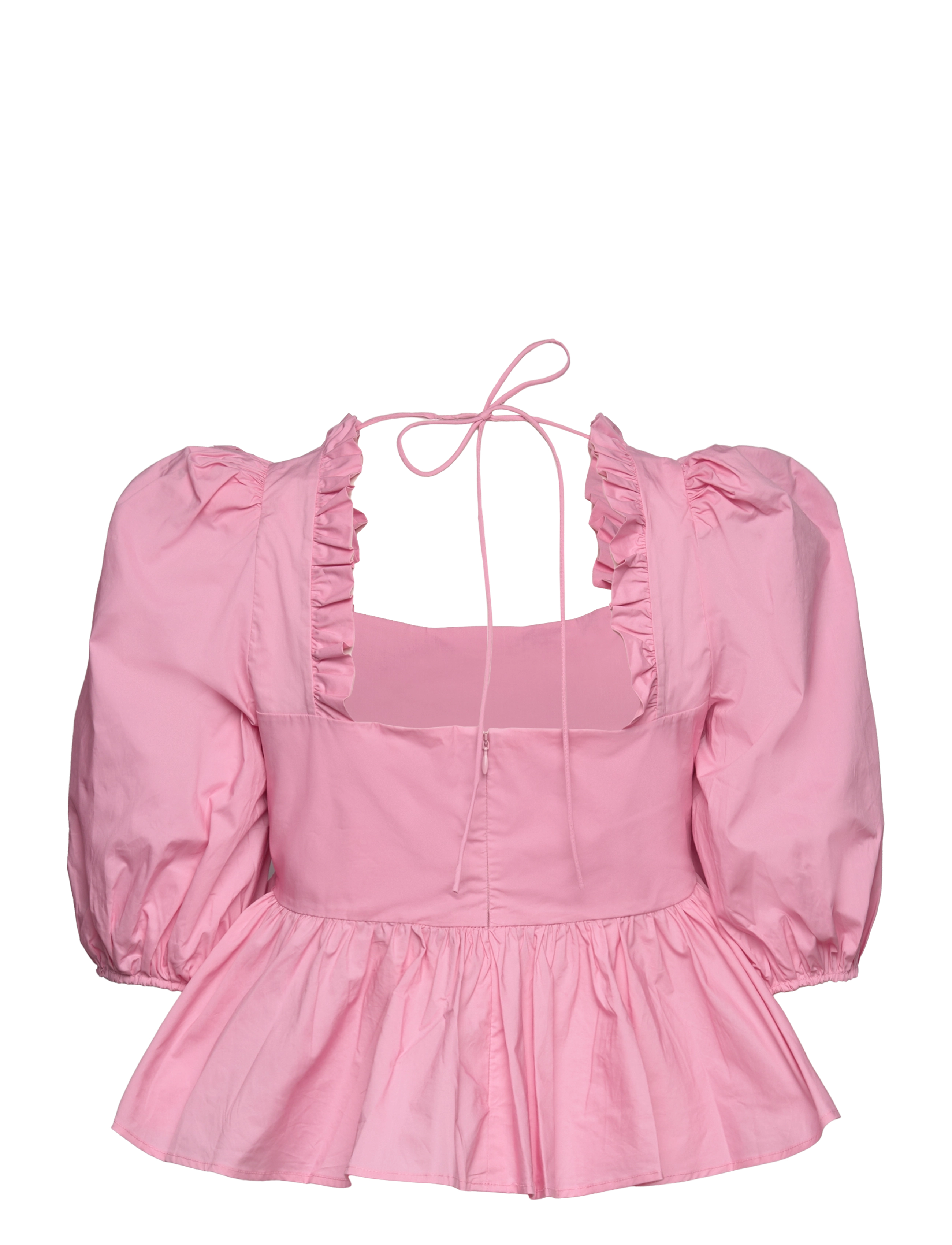 Custommade - Darine - lühikeste varrukatega pluusid - 157 sea pink - 2