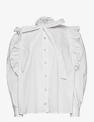 Custommade - Denja - langærmede bluser - 001 bright white - 0