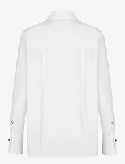 Custommade - Bri Solid - långärmade skjortor - 001 bright white - 1