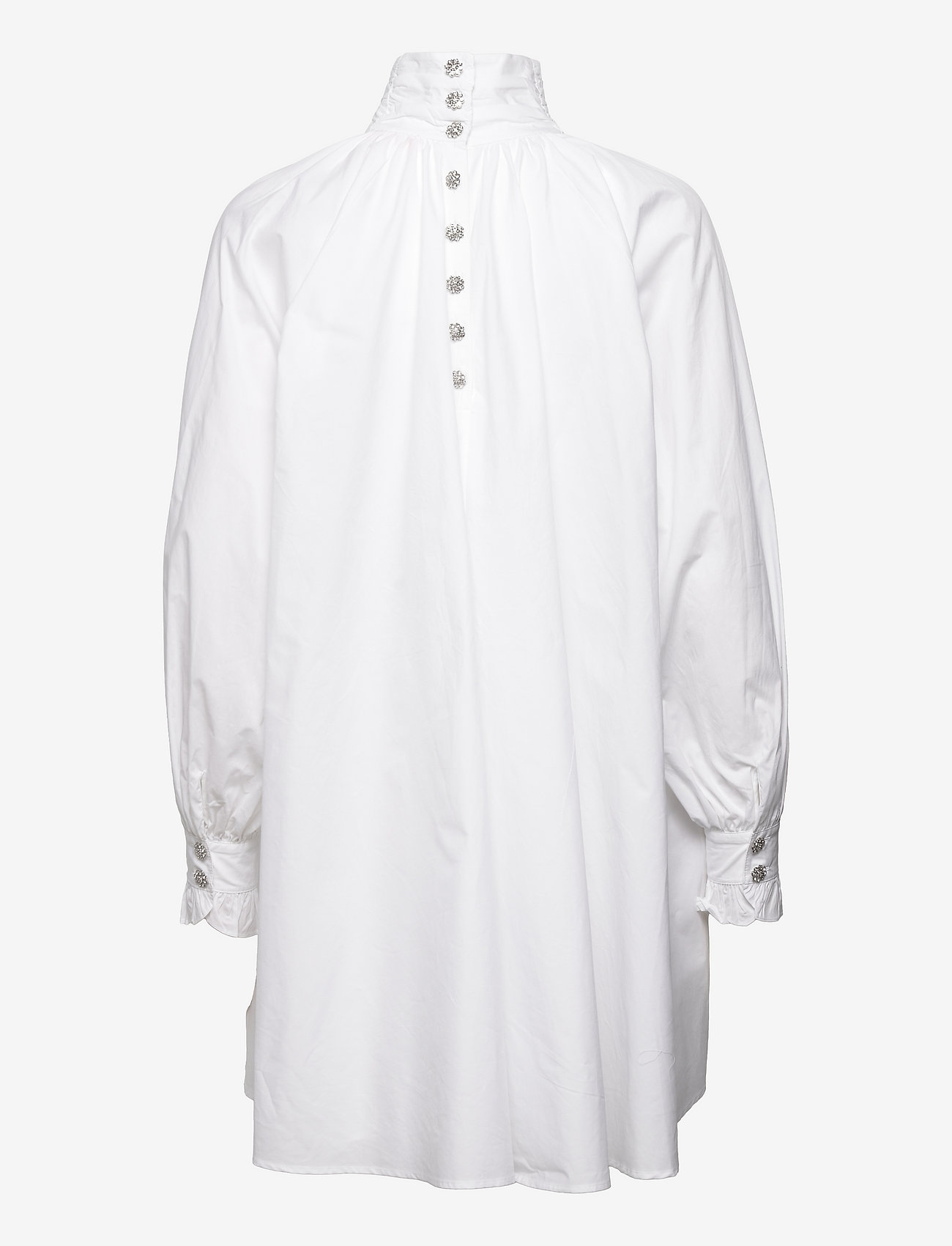 Custommade - Lisel - krótkie sukienki - 001 bright white - 1