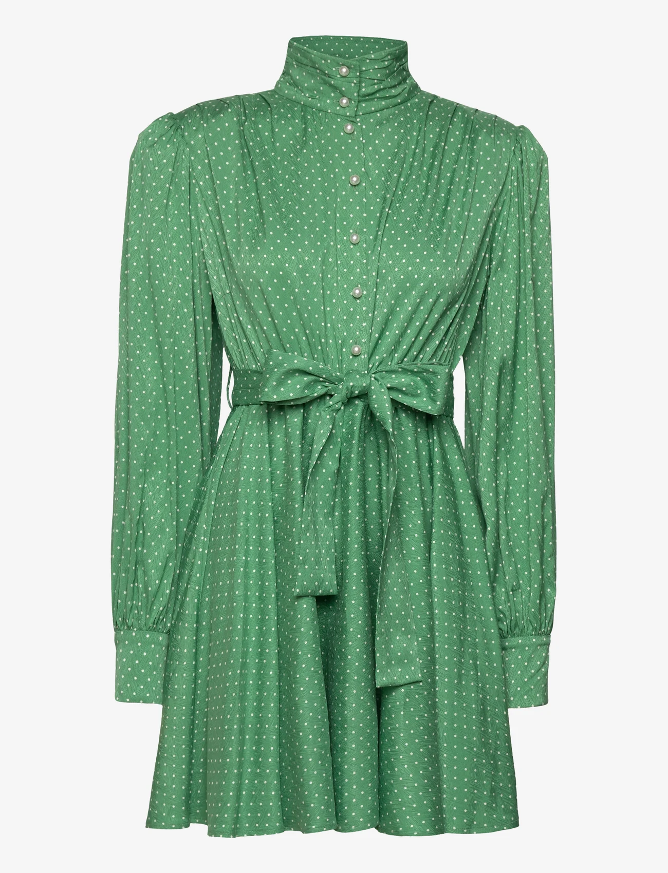 Custommade - Linnea - korta klänningar - 330 deep grass green - 0