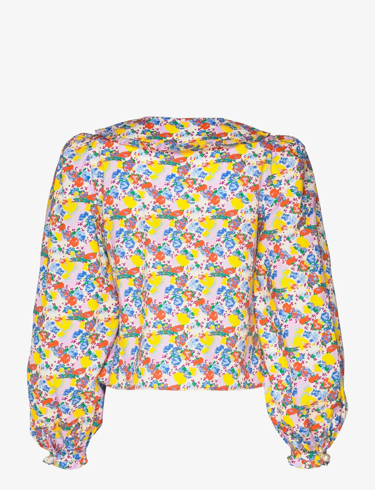 Custommade - Delma - long-sleeved blouses - multicolour - 1