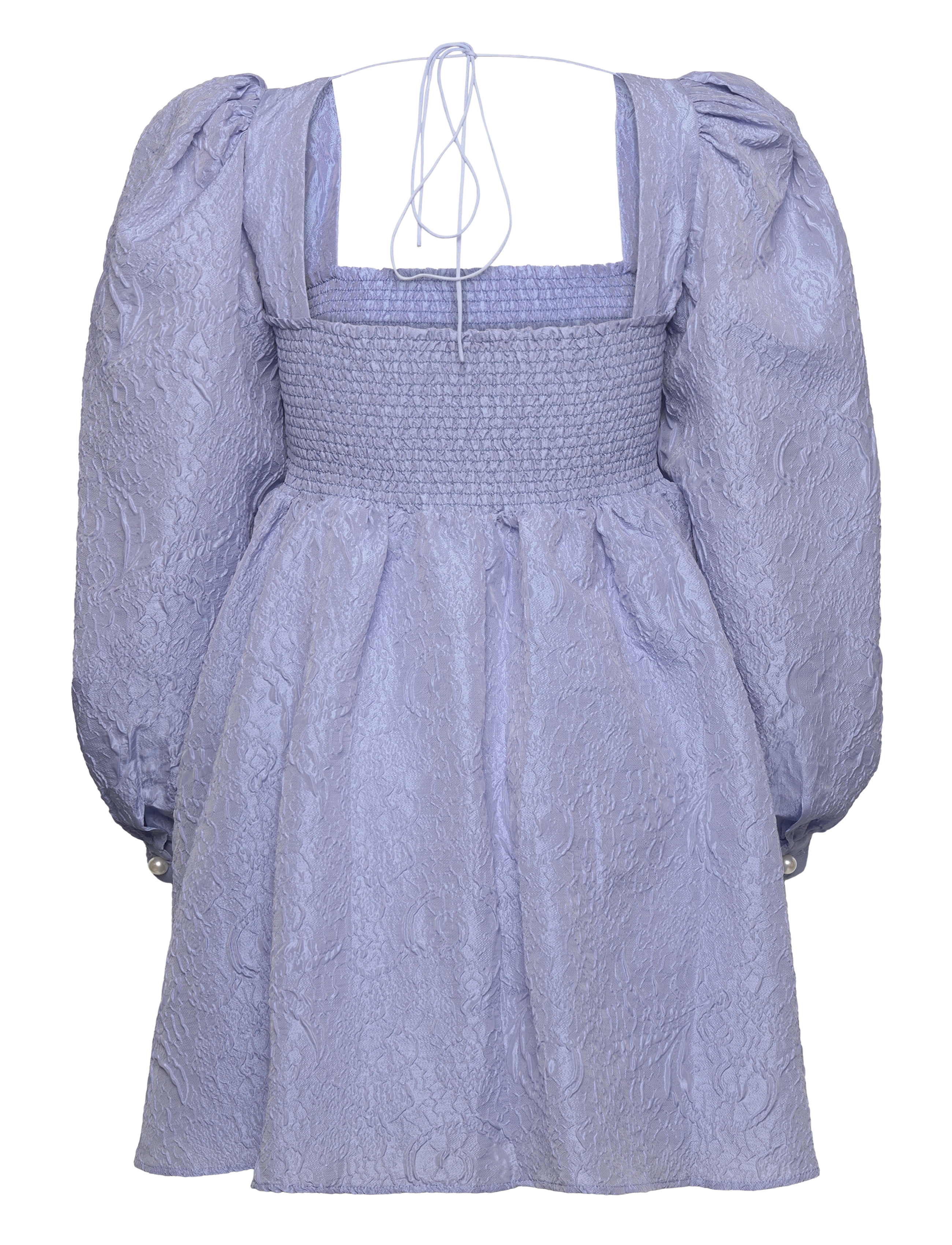 Custommade - Jenny - festklänningar - 421 cornflower blue - 2