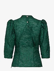 Custommade - Davida - short-sleeved blouses - 336 posy green - 1