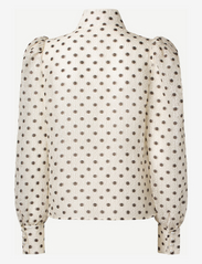Custommade - Delia - long-sleeved blouses - whisper white - 2