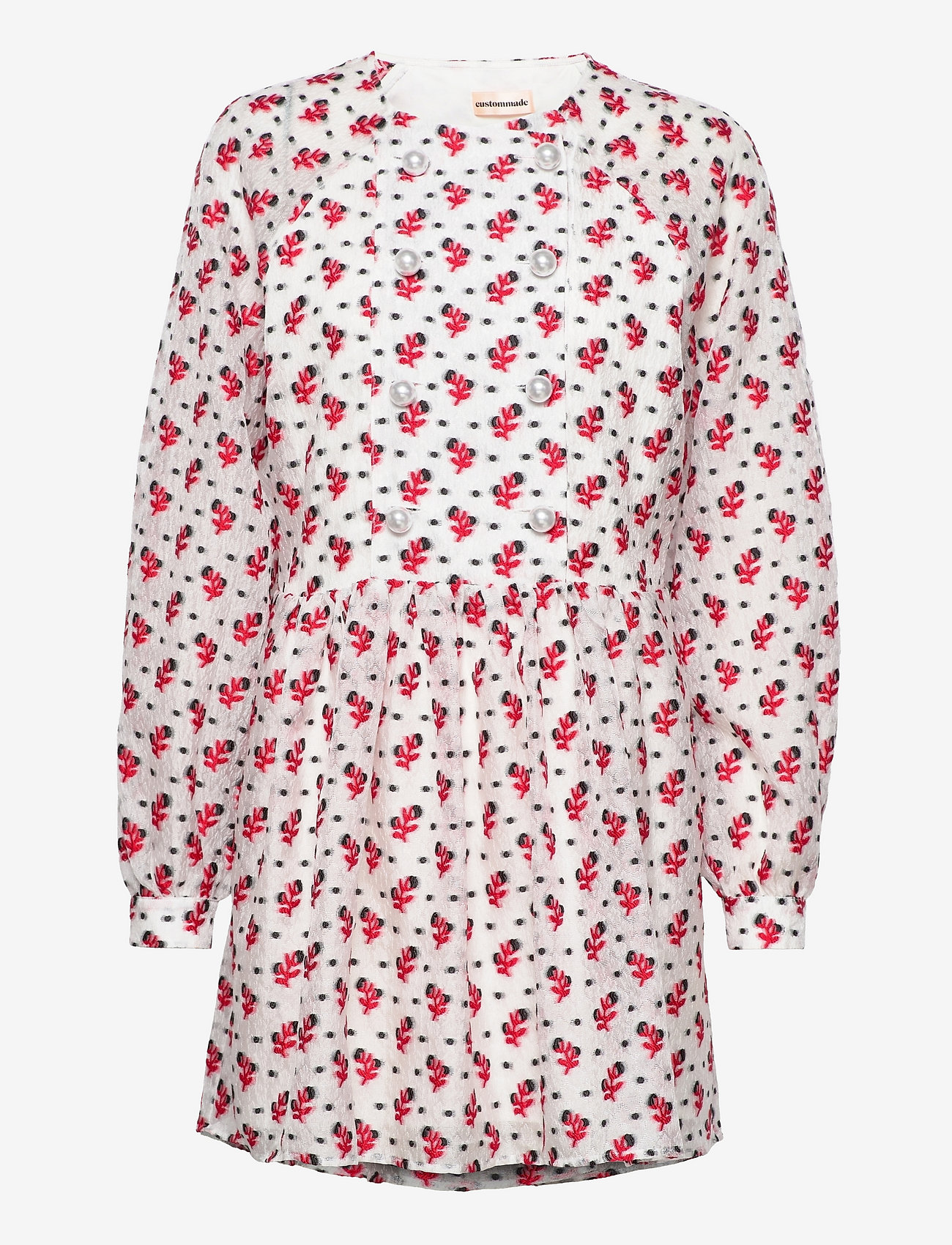 Custommade - Leni - party dresses - 010 whisper white - 0