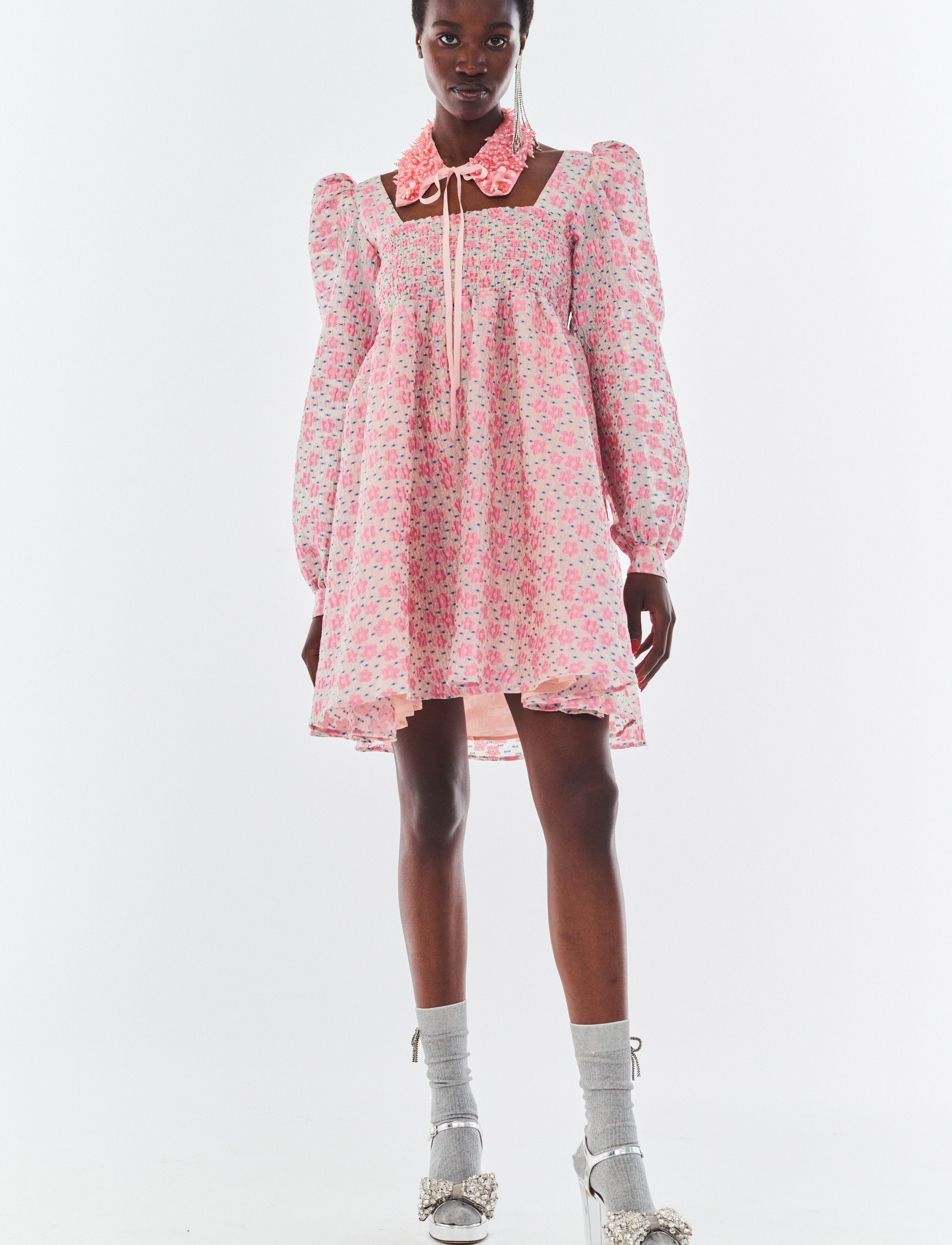 Custommade Jenny - Kjoler - 114 PEONY / pink/rose