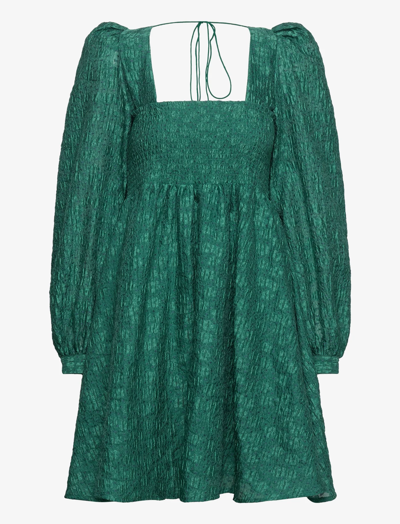 Custommade - Jenny - festtøj til outletpriser - 336 posy green - 0