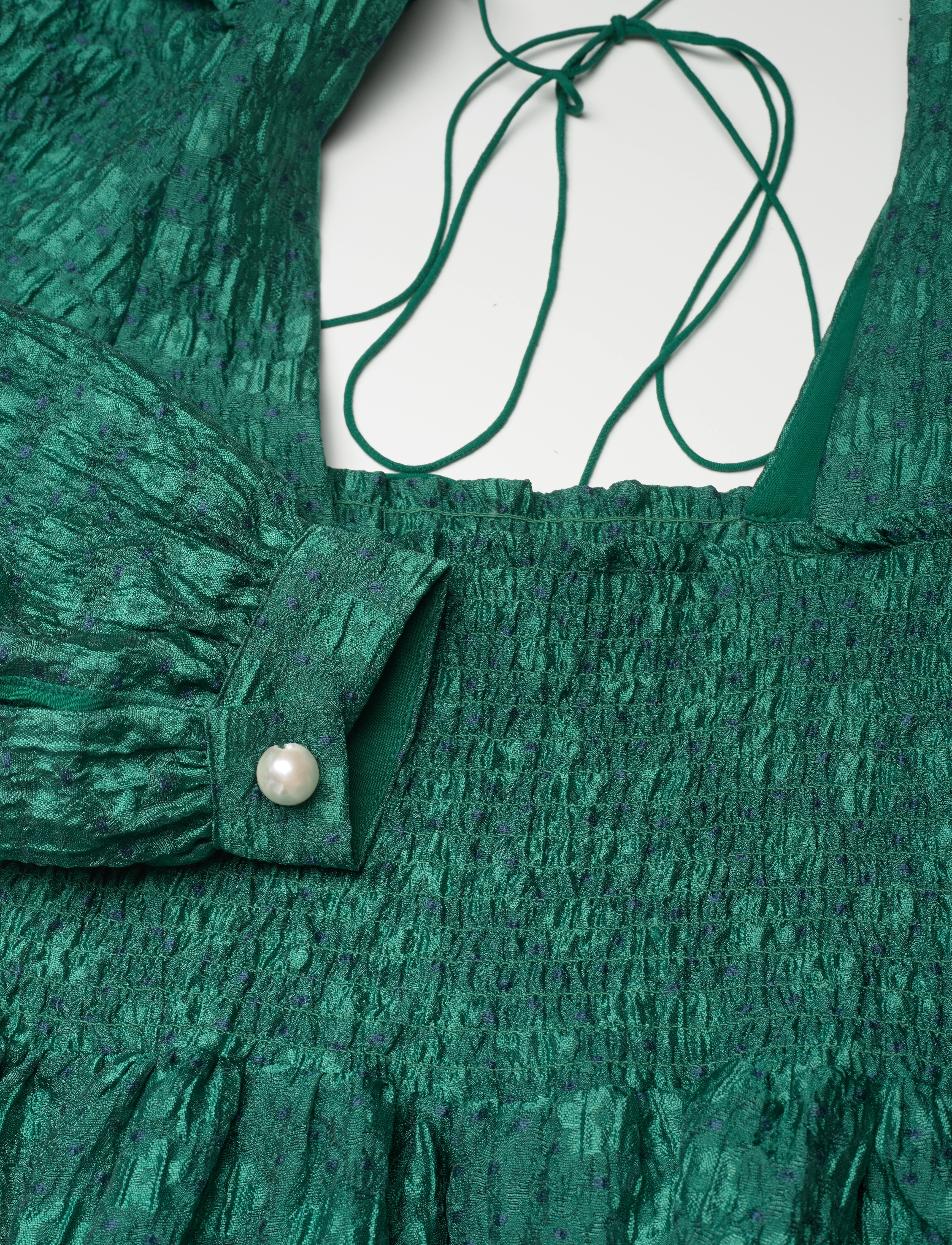 Custommade - Jenny - juhlamekot - 336 posy green - 2
