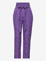 Custommade - Pucca BY NBS - straight leg trousers - 268 deep lavender - 0
