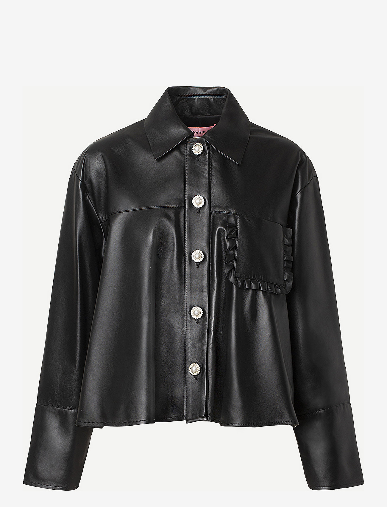 Custommade - Bennora - spring jackets - anthracite black - 0