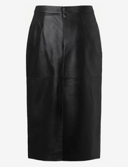 Custommade - Rubina - nederdele i læder - anthracite black - 2