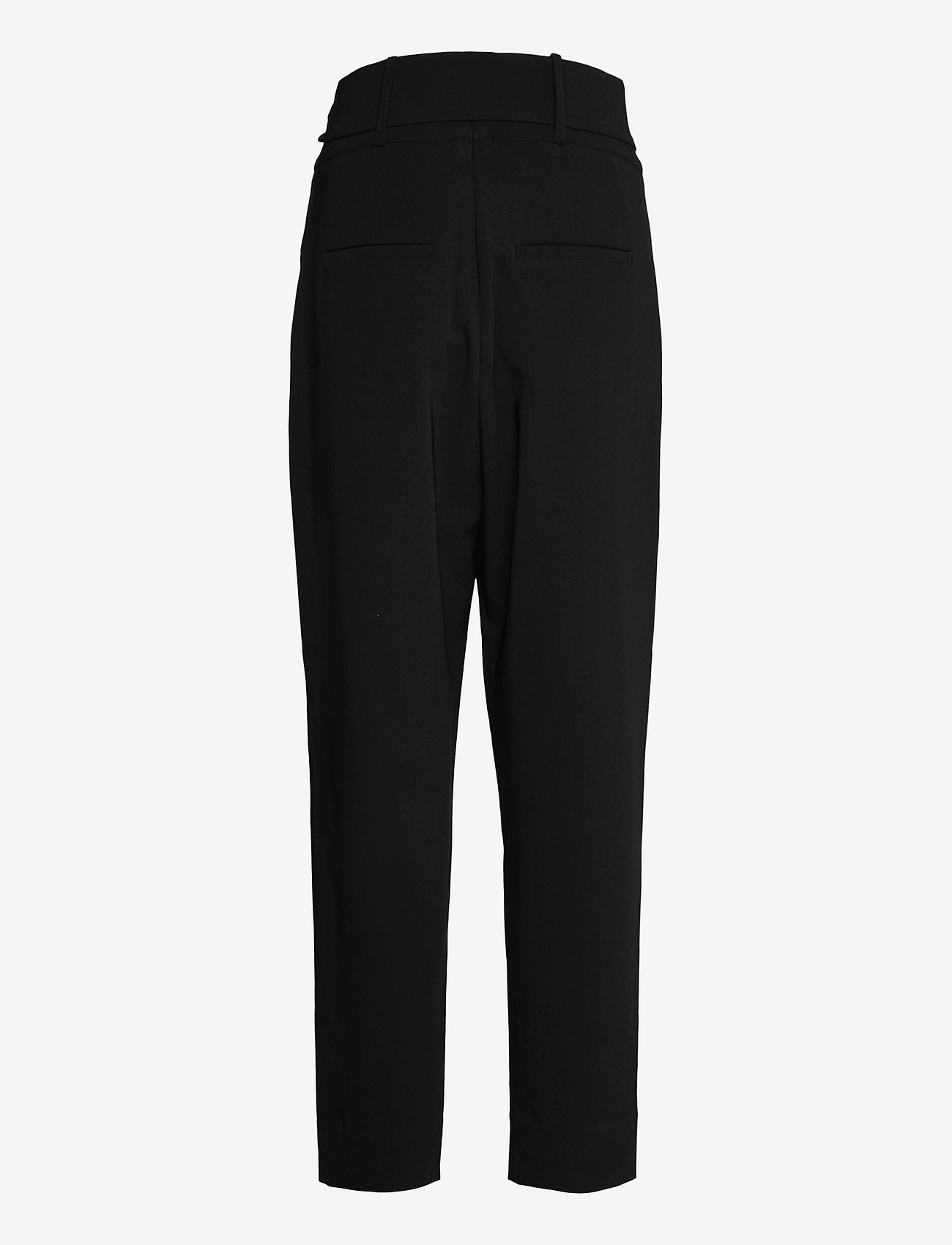 Custommade - Pinja - straight leg trousers - anthracite black - 1