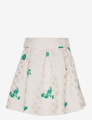 Custommade - Rosabel Jacquard - short skirts - 010 whisper white - 1