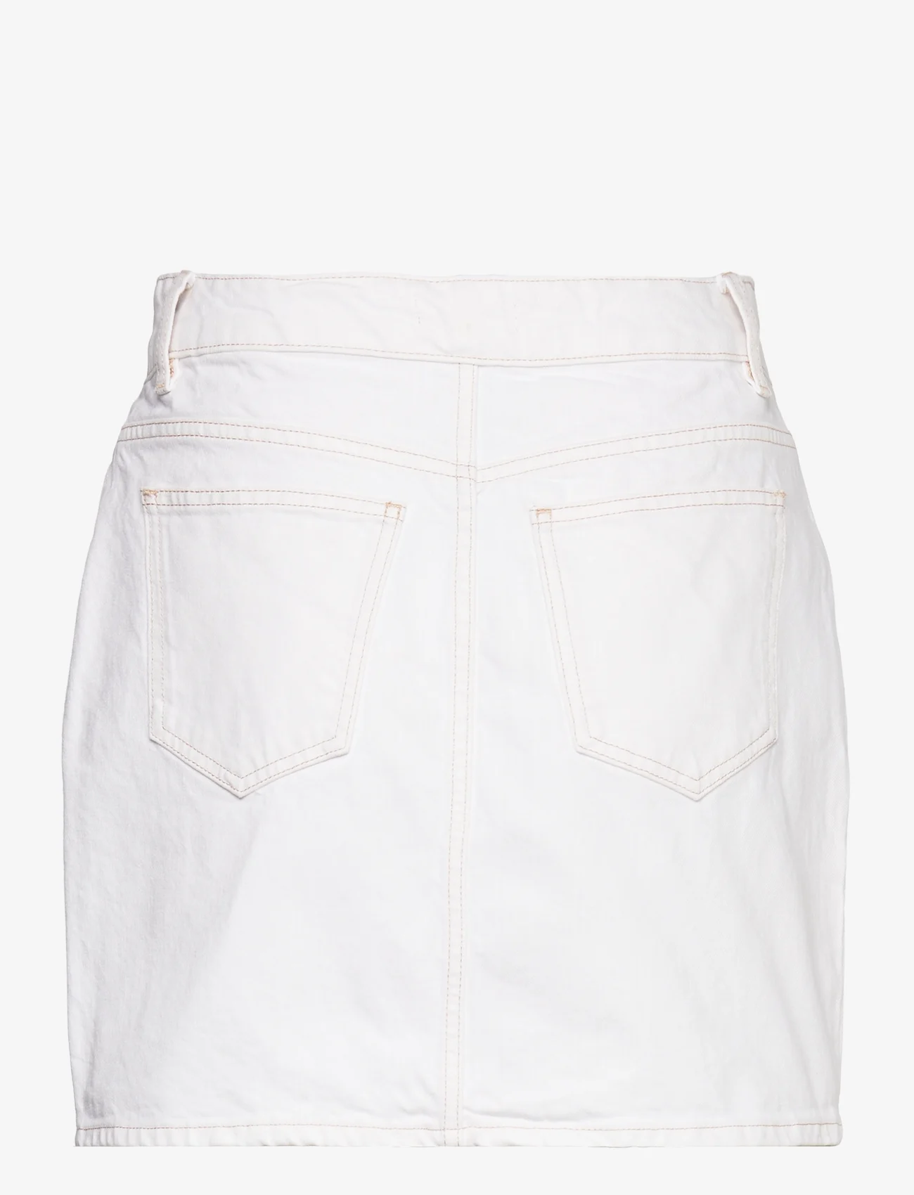 Custommade - Sabila - džinsiniai sijonai - 010 whisper white - 1