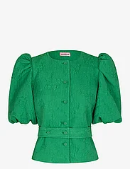 Custommade - Skyla - blouses korte mouwen - 311 kelly green - 0