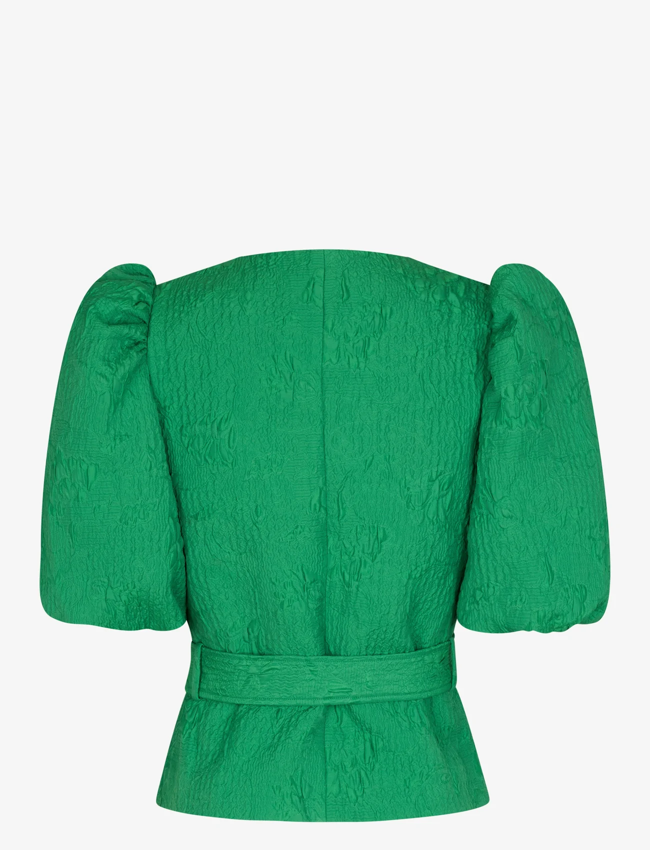 Custommade - Skyla - short-sleeved blouses - 311 kelly green - 1
