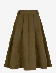 Custommade - Rosenna - midi skirts - 300 dark olive - 2