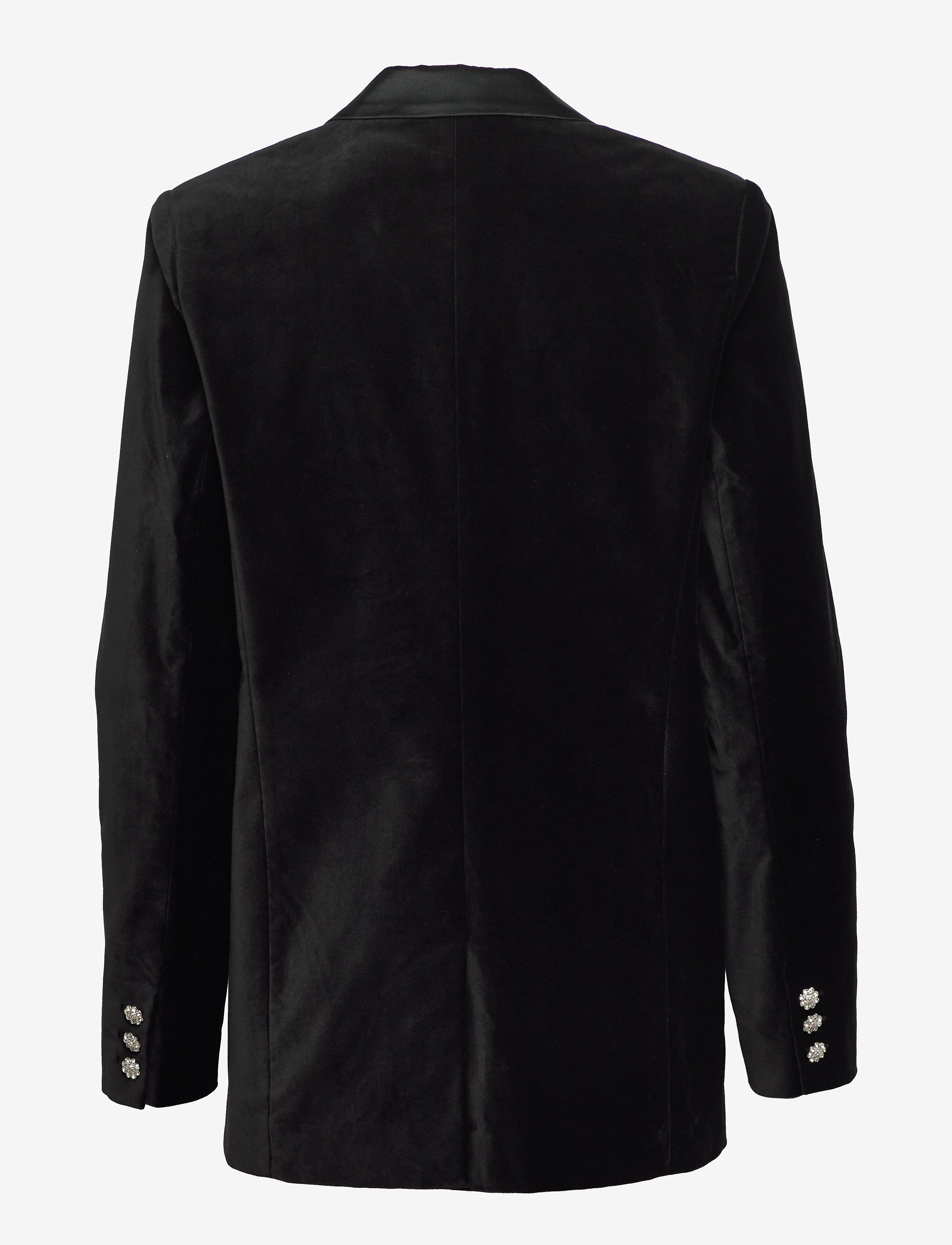 Custommade - Fanilou Velvet - anthracite black - 2