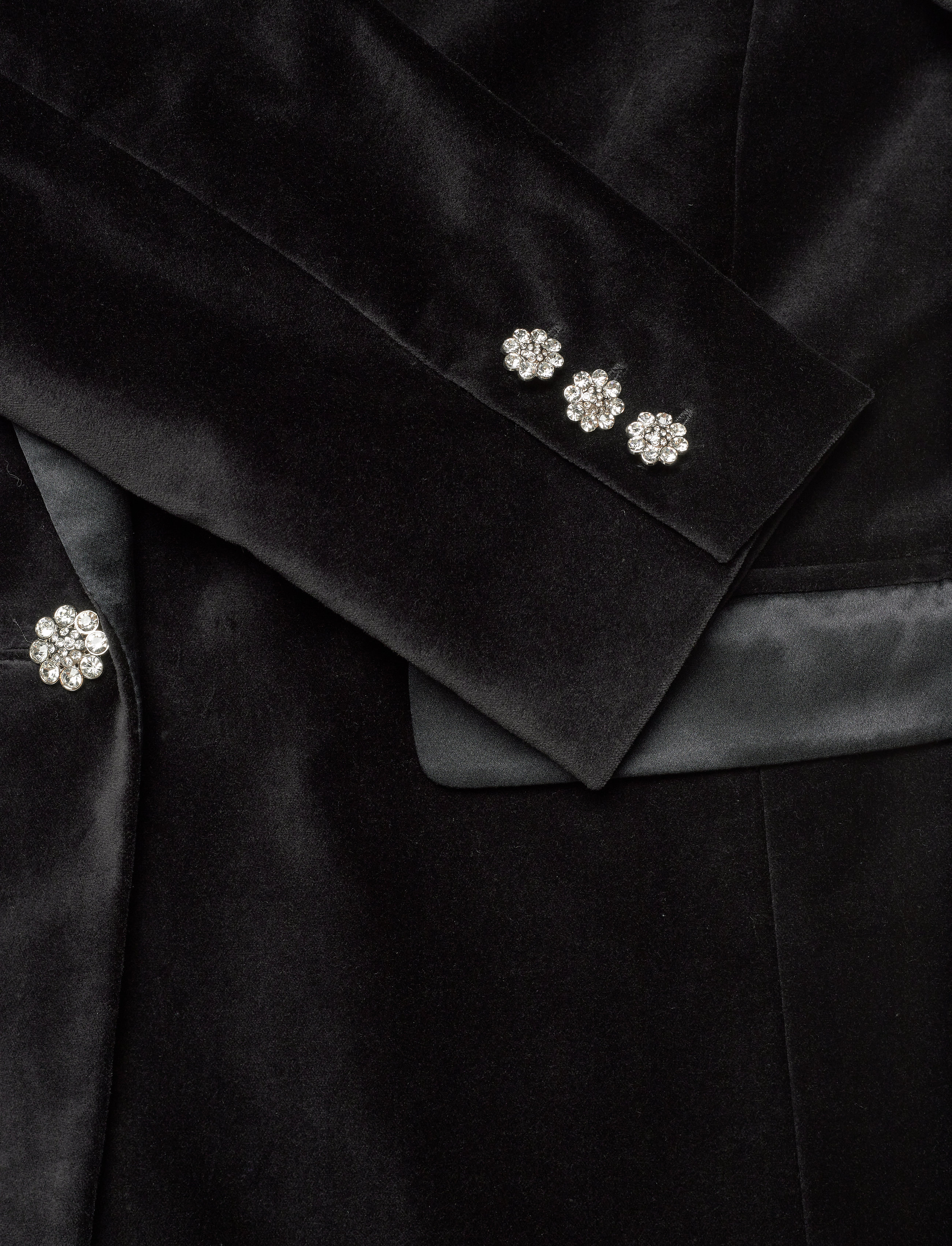 Custommade - Fanilou Velvet - anthracite black - 4