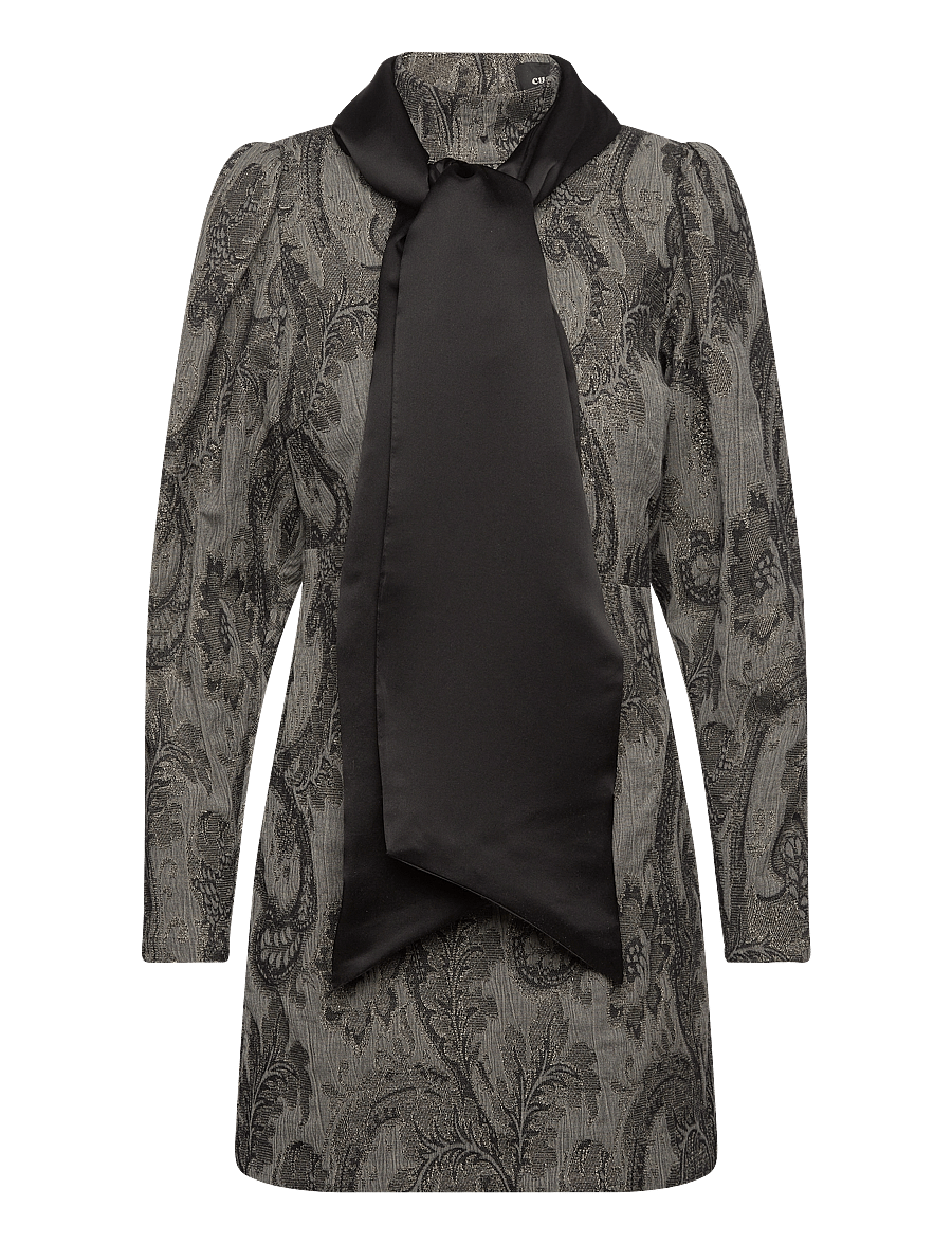 Custommade - Junette By NBS - party dresses - 915 dark grey melange - 1