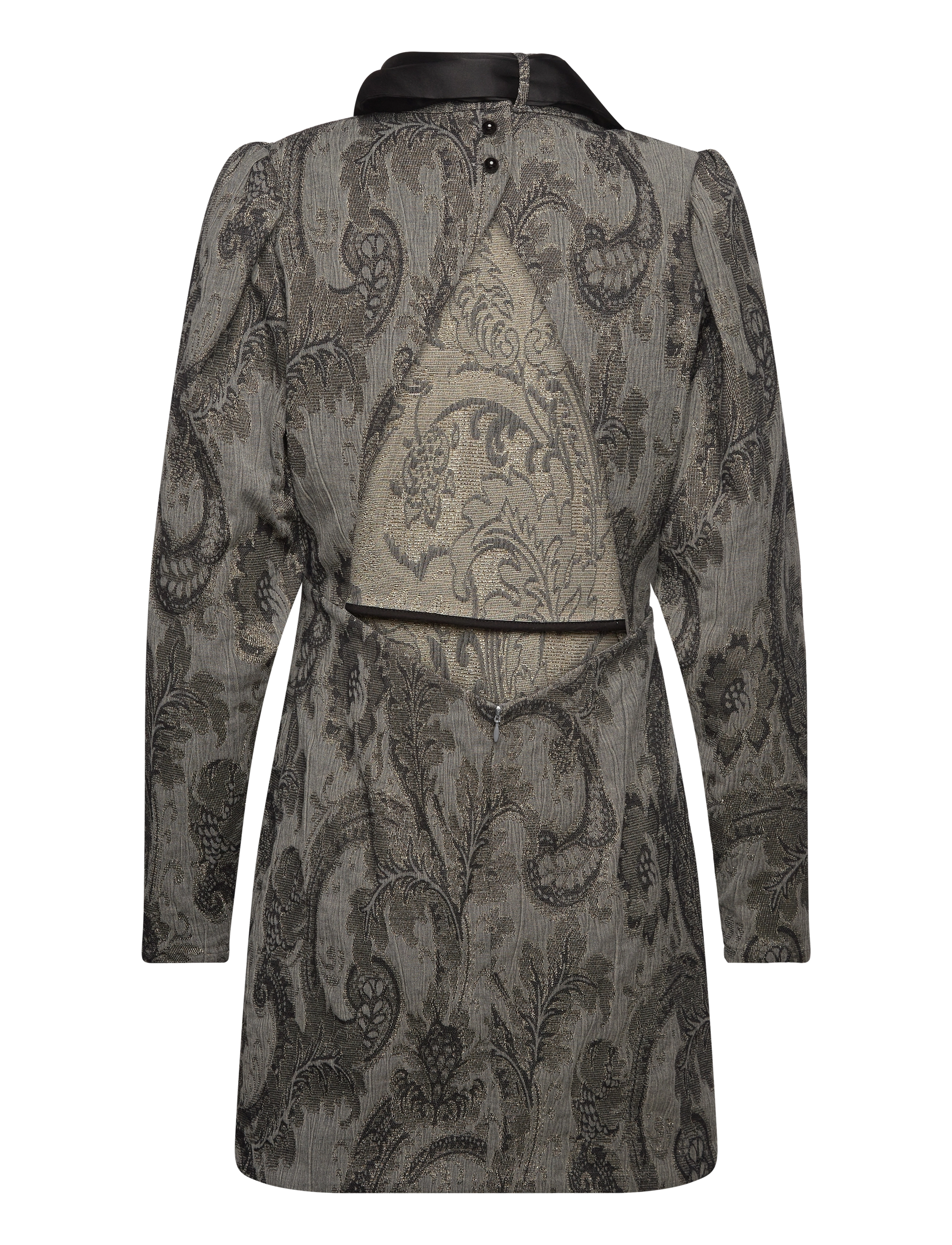 Custommade - Junette By NBS - party dresses - 915 dark grey melange - 2