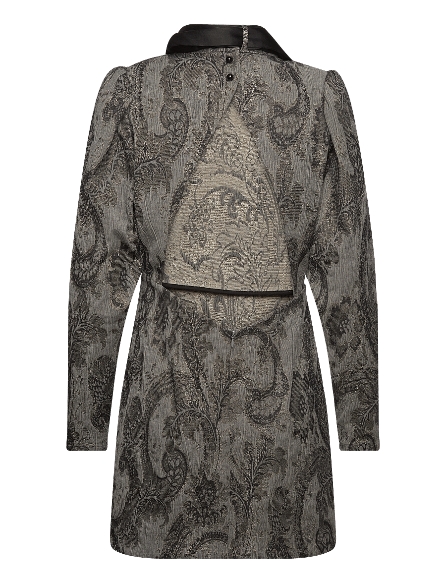 Custommade - Junette By NBS - party dresses - 915 dark grey melange - 2