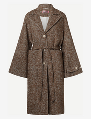 Custommade - Halina - Žieminiai paltai - tabacco brown - 0