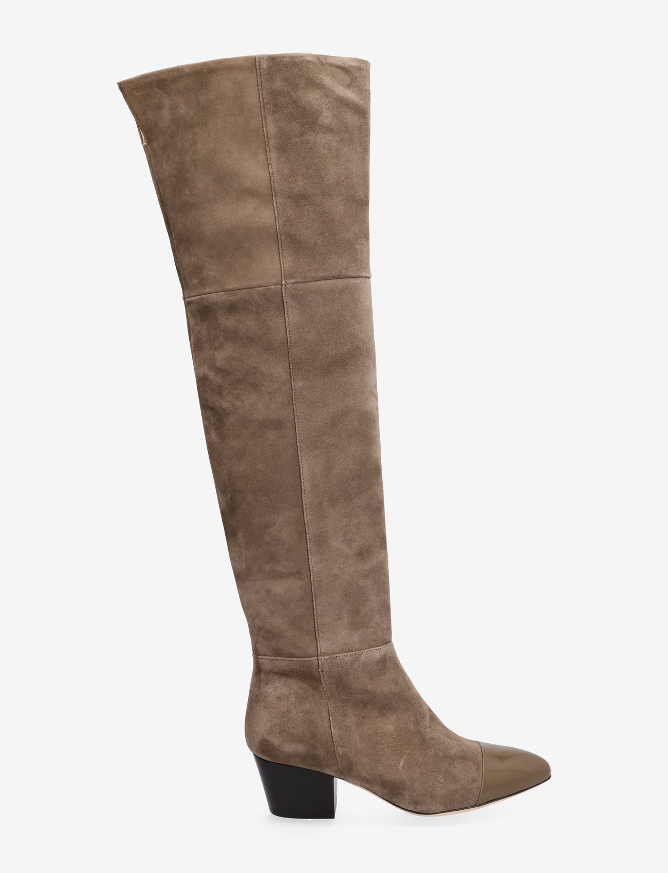 Custommade - Adonna - langskaftede støvler - 309 army green - 2