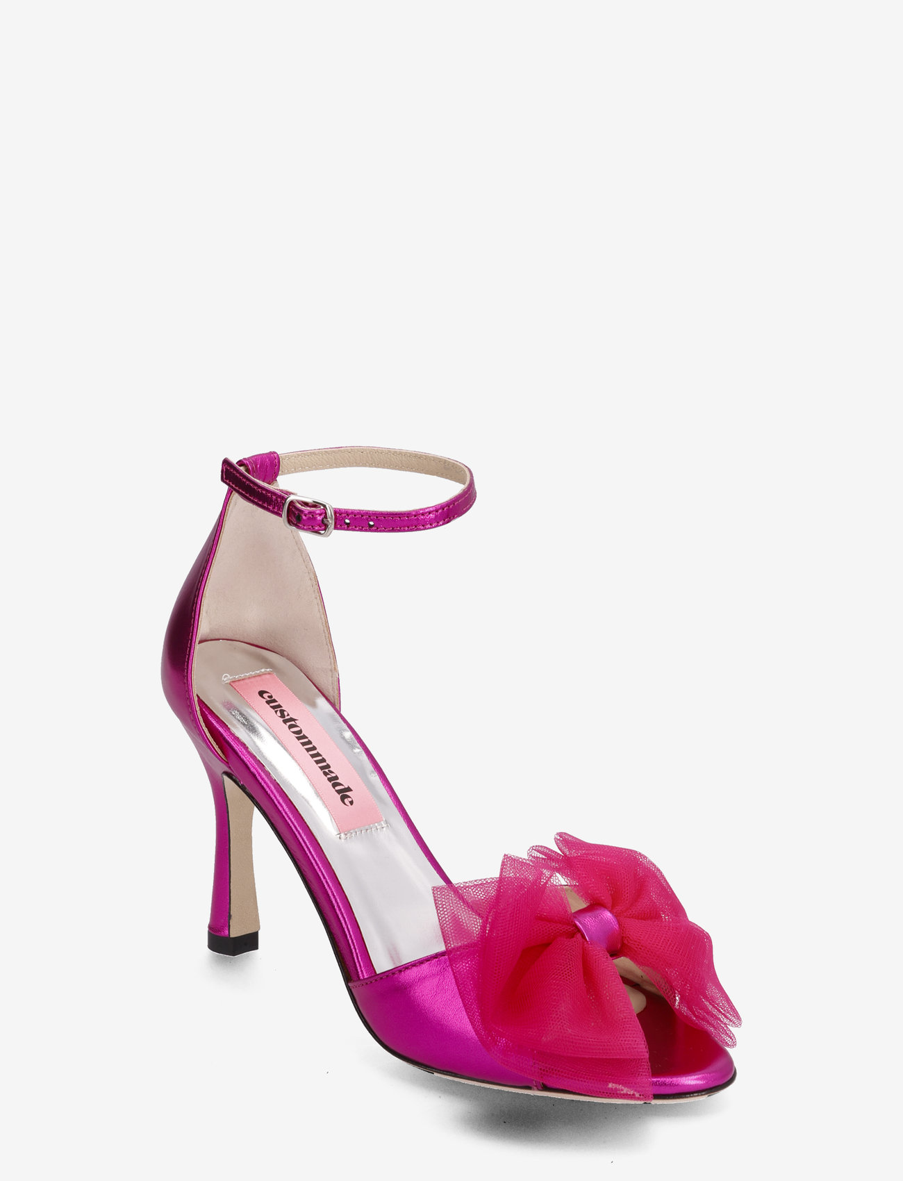 Custommade - Ashley Metallic Bow - feestelijke kleding voor outlet-prijzen - 204 fuchsia pink - 0