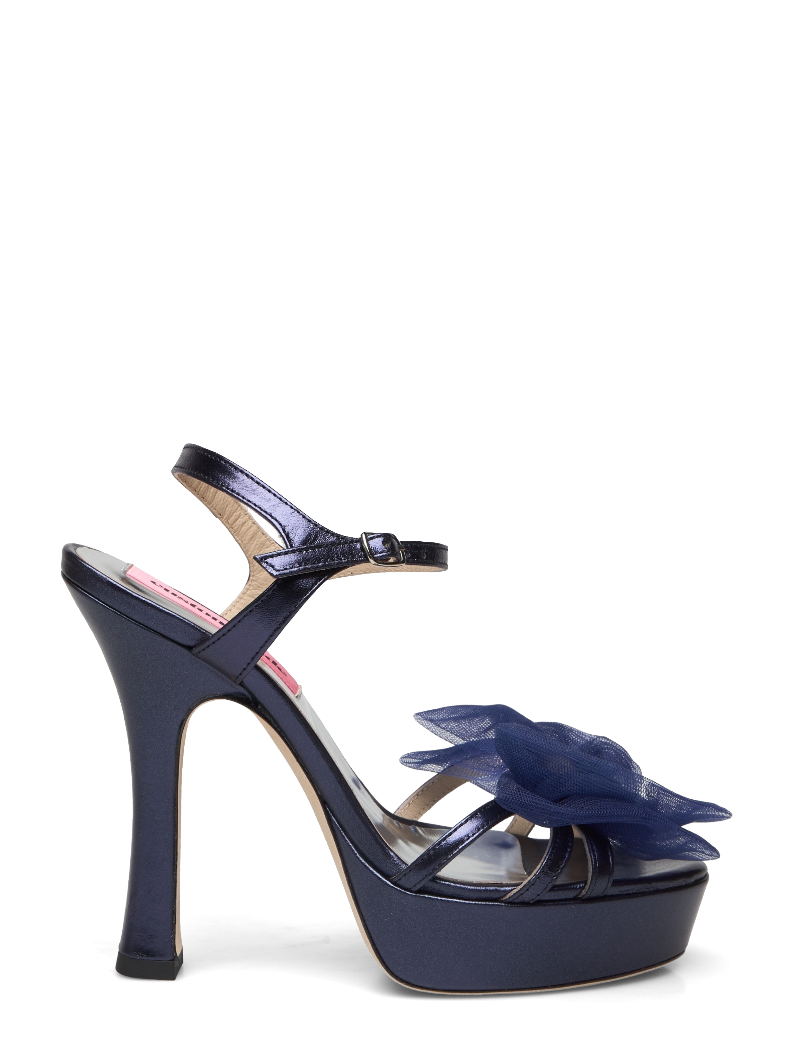 Custommade - Arlina Metallic Bow - party wear at outlet prices - 476 outer space blue - 2