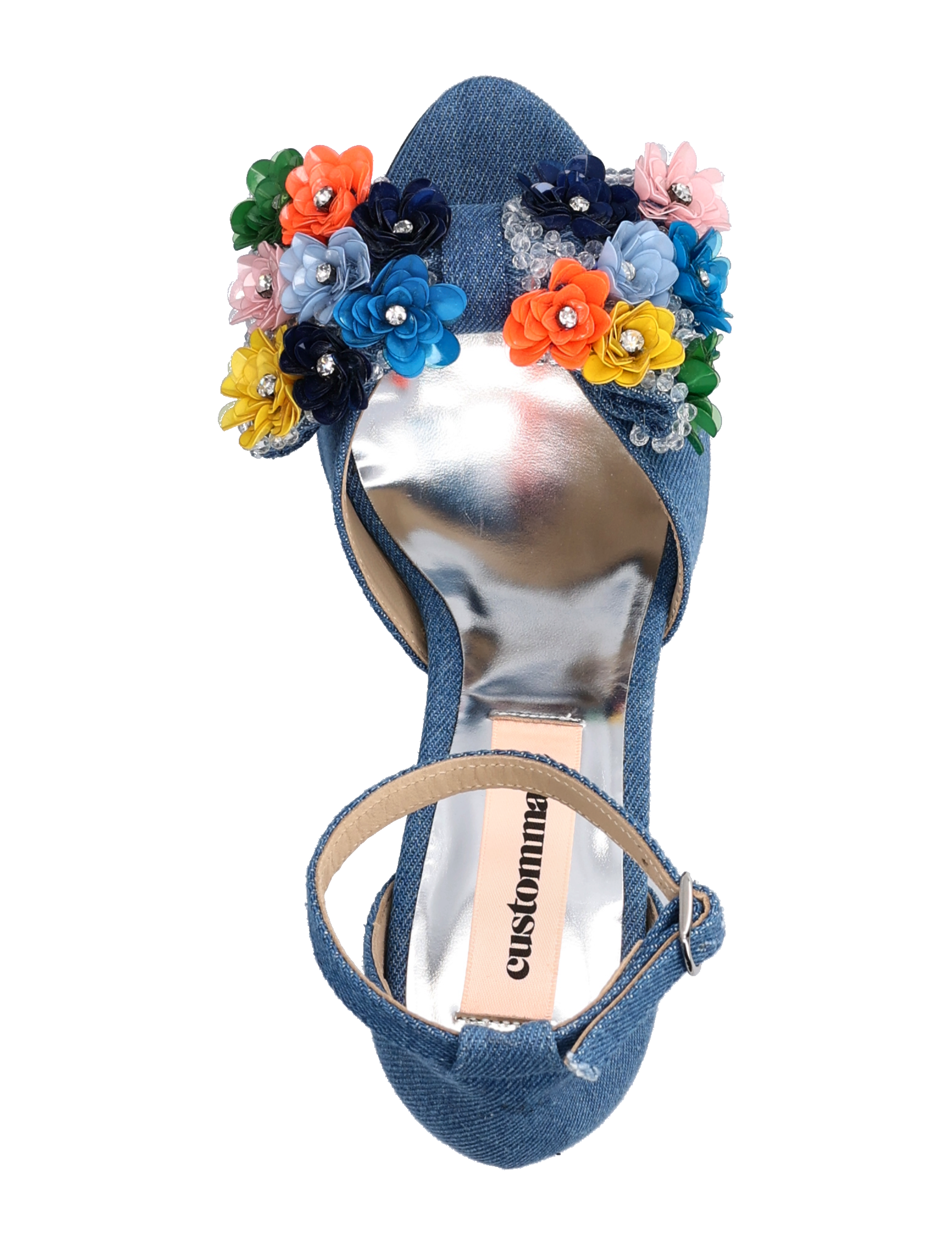 Custommade - Maritas Multi Flower - 436 ballad blue - 3