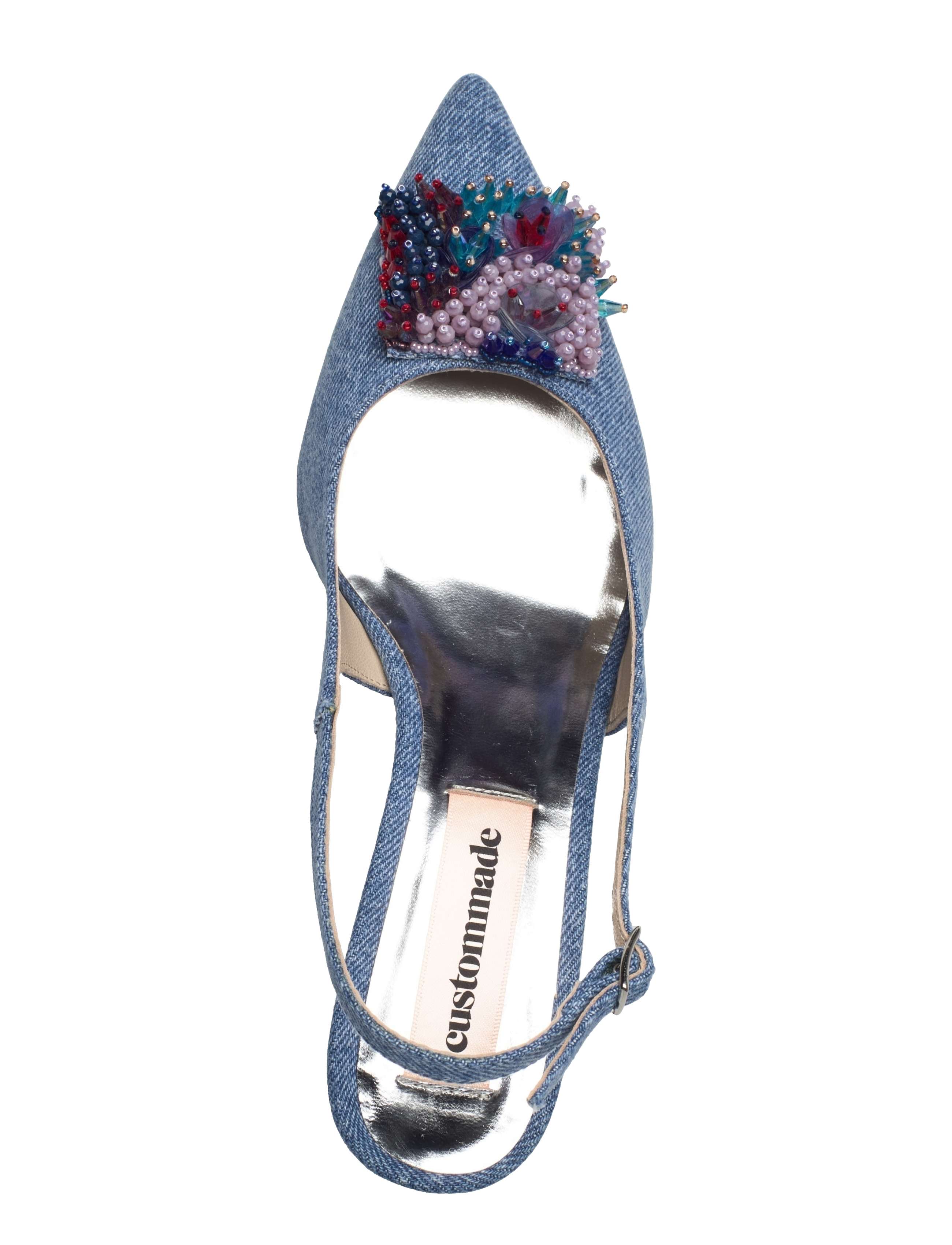 Custommade - Alima Rainbow Square - 401 kentucky blue - 3