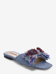 Custommade - Mella Rainbow Bow - flat sandals - 401 kentucky blue - 0