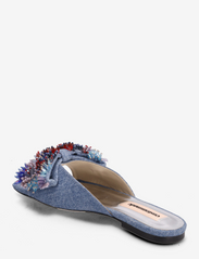 Custommade - Mella Rainbow Bow - zempapēžu sandales - 401 kentucky blue - 2