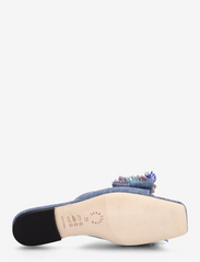 Custommade - Mella Rainbow Bow - lygiapadės basutės - 401 kentucky blue - 4