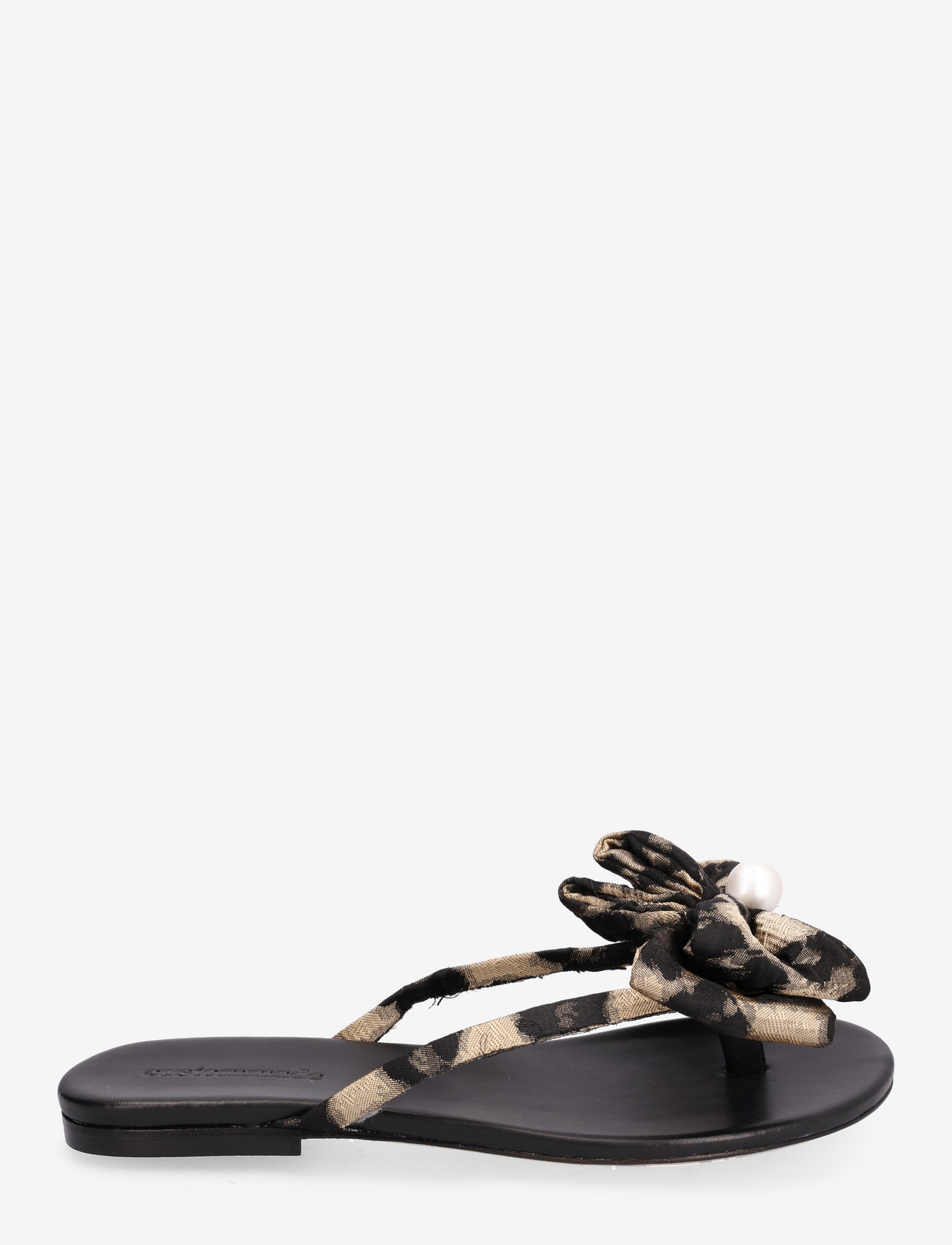 Custommade - Ava Leo Pearl - flat sandals - 607 cornstalk - 1
