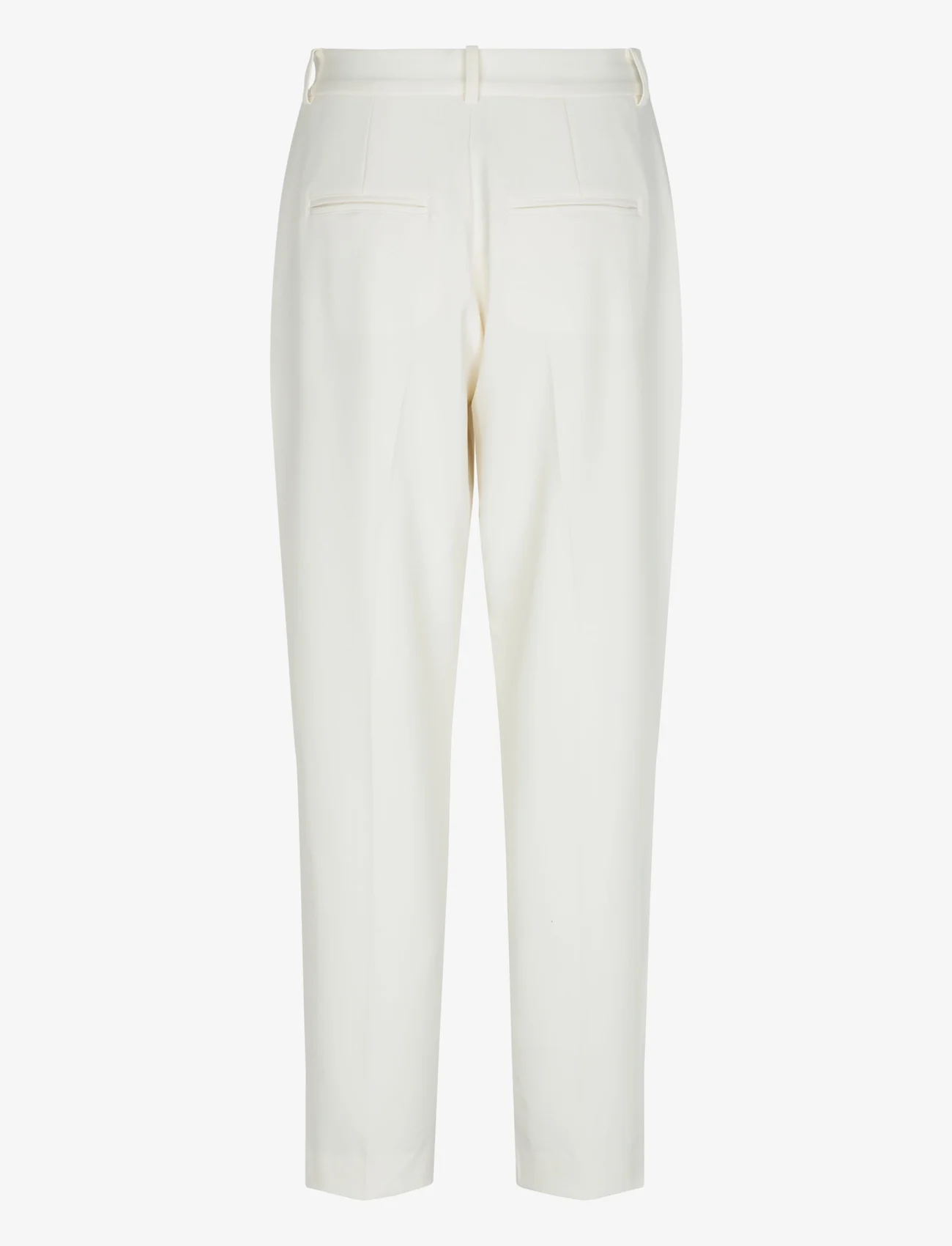 Custommade - Pianora - straight leg trousers - 010 whisper white - 1