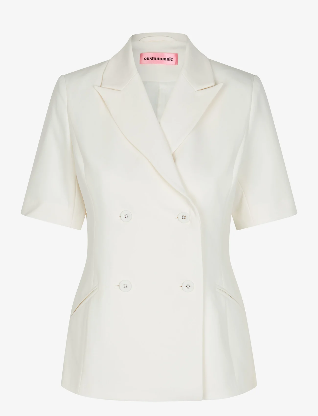 Custommade - Franja - feestelijke kleding voor outlet-prijzen - 010 whisper white - 0